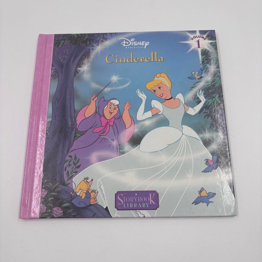 Cinderella Disney Princess Storybook Library Vol 1 Hardcover Book 2005